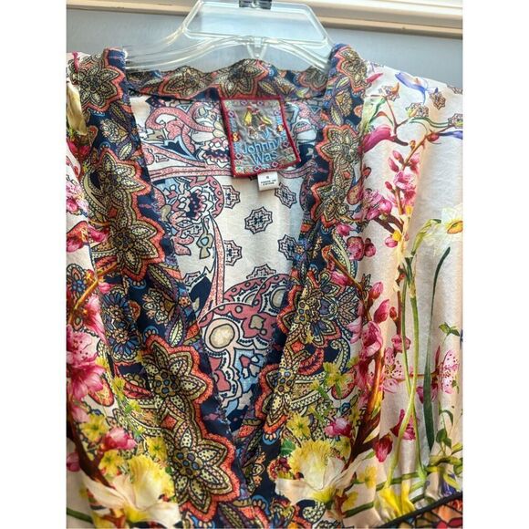 Jhonny Was TIERRA ZONIA DRESS 100% silk - Picture 7 of 16